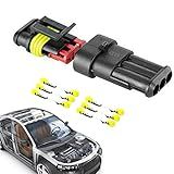 Conectores Elétricos à Prova D água 1 2 3 4 5 6 Pinos Terminais Macho E Fêmea Conectores Elétricos Automotivos Terminal Macho E Fêmea Alta Precisão Fiação