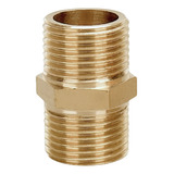 Conexão Niple Duplo Latão Rosca 1 1 4