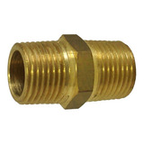 Conexao Niple Duplo Macho Macho X Macho 1 4 Npt Latao