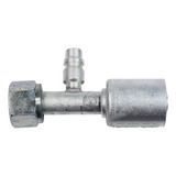 Conexão O ring Reta Fêmea 10mm Aluminio C Válvula 10 Pçs