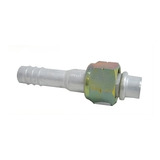 Conexão O ring Reta Fêmea 12mm Alumínio 10 Pçs