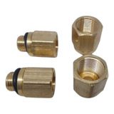 Conexão Redutora Macho M10 X M12 Fêmea C 2 Peças