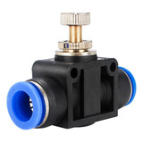 Conexão Regulador De Fluxo Pneumática Tubo 8mm 1 Pç