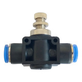 Conexão Regulador Fluxo Linha Pneumática Tubo 8mm Nsf08