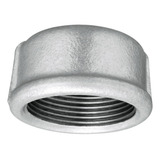 Conexão Tampão Aço Ferro Galvanizado 2 1 2