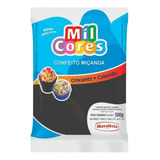 Confeito Crocante De Miçanga N 0 Preto 500g Mavalério