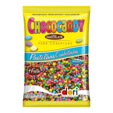 Confete Confeitos Dori Chococandy 500g Disquete Pastilha