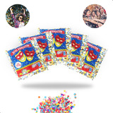 Confetes Carnaval Kit 5 Pcts Para Festa Folia Bloco Colorido