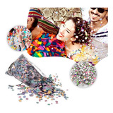 Confetes Carnaval Papel 10 Pacotes 100g Brincadeiras Festas