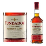 Conhaque Brandy Fundador Sherry Cask Solera 750 Ml Selo Ipi