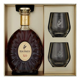 Conhaque Remy Martin Xo 1l Com 2 Copos Vidros