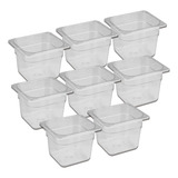 Conj 12 Cubas Gastro Policarbonato Gn 1 6x100 Mm 1 5 Litros