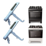 Conj 2 Dobradiças Mola Forno Fogão Itatiaia Vitrum Original