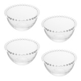 Conj 4 Bowls Tigelas Petisco Molhos Pearl Wolff 14x8 D 27895