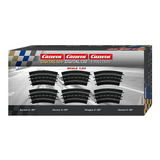 Conj 6 Curvas 3 30 Graus Autorama Carrera Digital Evolution