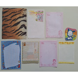Conj 8 Fls Papel De Carta Antigo Importado 11