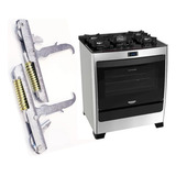 Conj Dobradiça Porta Forno Fogão Dako Supreme 30000567 Orig