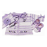 Conjuntinho Bebe Crochê Casaquinho Gorro E Sapatinhos