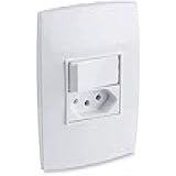 Conjunto 1 Interruptor Paralelo E 1 Tomada 20a Force Line