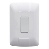Conjunto 1 Interruptor Simples Aria 4x2 Branco Tramontina