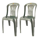 Conjunto 10 Cadeiras Bistrô Gold Cinza Jr Imetro 182 Kgs