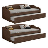 Conjunto 2 Bicama Para Quarto Solteiro Funny