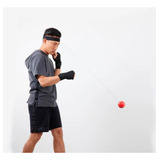 Conjunto 2 Bolas De Reflexo Para Boxe Outshock Cor Vermelho