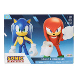 Conjunto 2 Bonecos Sonic E Knuckles Sunny Brinquedos