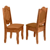 Conjunto 2 Cadeiras Imperial Vintage Elegante