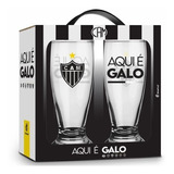 Conjunto 2 Copos Atlético Mineiro Kit