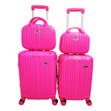Conjunto 2 Malas De Viagem De Bordo P Pp Frasqueiras 375