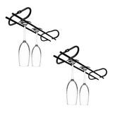 Conjunto 2 Porta Taças De Teto 25cm Suporte Para Taças Susp