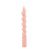 Conjunto 2 Velas De Parafina Espiral Nude 2cm X 18cm Wolff