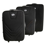Conjunto 3 Jogos Malas Viagem Village Média Pequena Grande