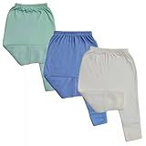 Conjunto 3 Peças Mijão Calça Canelado Vira Pé Roupa De Bebê 100 Algodão Menino Menina Unissex Menino RN Recém Nascido 