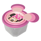 Conjunto 3 Potes Conect Minnie Disney Plasútil