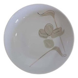 Conjunto 3 Pratos Sopa Consomê Porcelana Italiana Bugatti