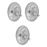 Conjunto 3 Ventiladores De Parede 65cm Ventisilva Oscilante