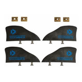 Conjunto 4 Quilhas Duotone Carbon 30 Fs 5 0