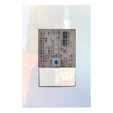 Conjunto 4x2 Módulo Luz Emergencia 3 Leds Interruptor Tecla