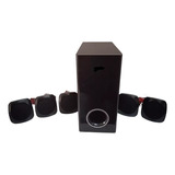 Conjunto 5 1 Caixas Home Theater Subwoofer Jvc 165w Rms