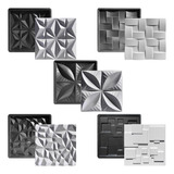 Conjunto 5 Formas 40x40 Gesso cimento 3d Abs Envio Imediato