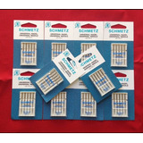 Conjunto 50 Agulhas 75 11 p Máquina De Bordar Brother Janome