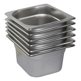 Conjunto 6 Cubas 1 6 X 100 Gastronômicas Para Sorveteria