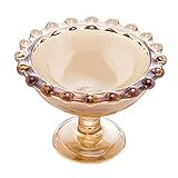 Conjunto 6 Taças De Cristal Pearl Âmbar 8cm X 6cm Wolff
