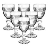 Conjunto 6 Taças P Licor Vidro Transp 60ml L hermitage