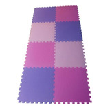 Conjunto 6 Tatames Tapetes Eva Meninas 50x50cmx2cm 20mm