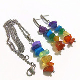 Conjunto 7 Chakras Colar