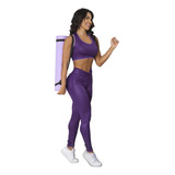 Conjunto Academia Cirre Top E Legging