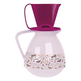 Conjunto Amábile Bosque Lavanda Bule 650ml Coador Café Mor